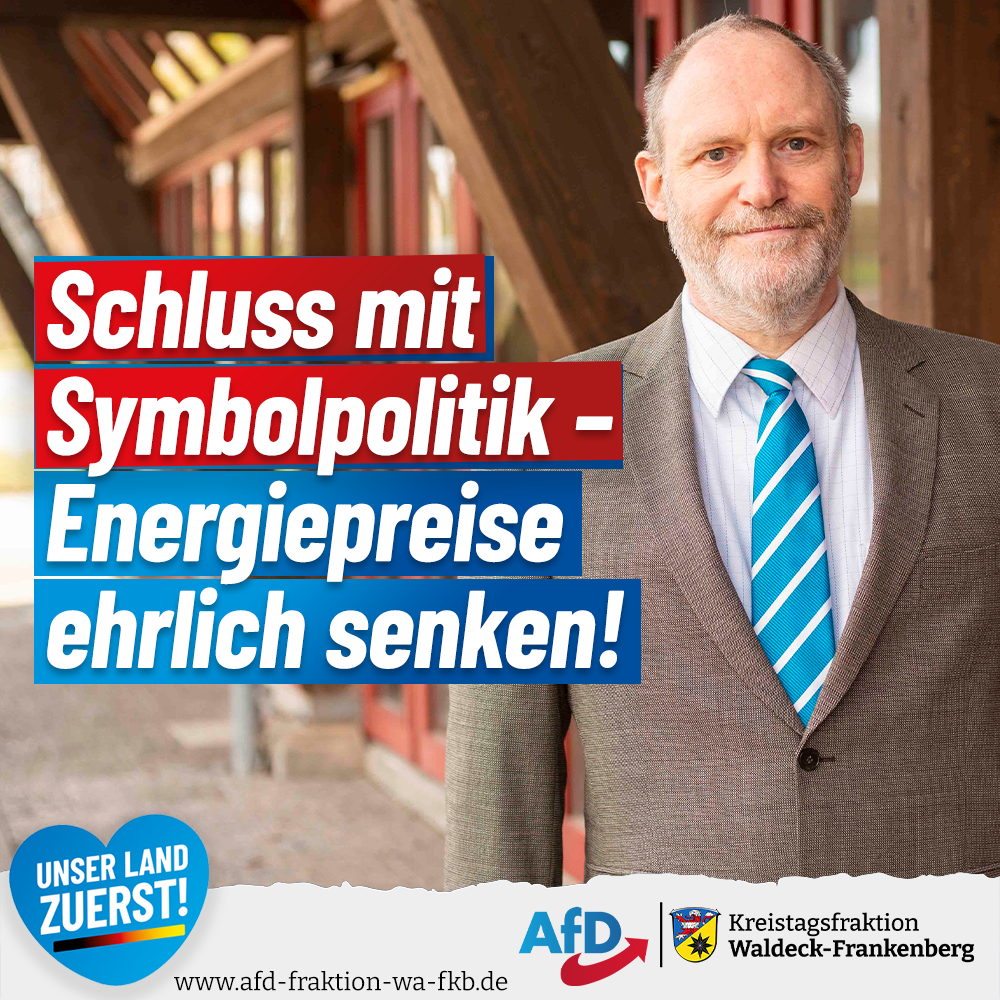 Schluss mit Symbolpolitik – Energiepreise ehrlich senken!